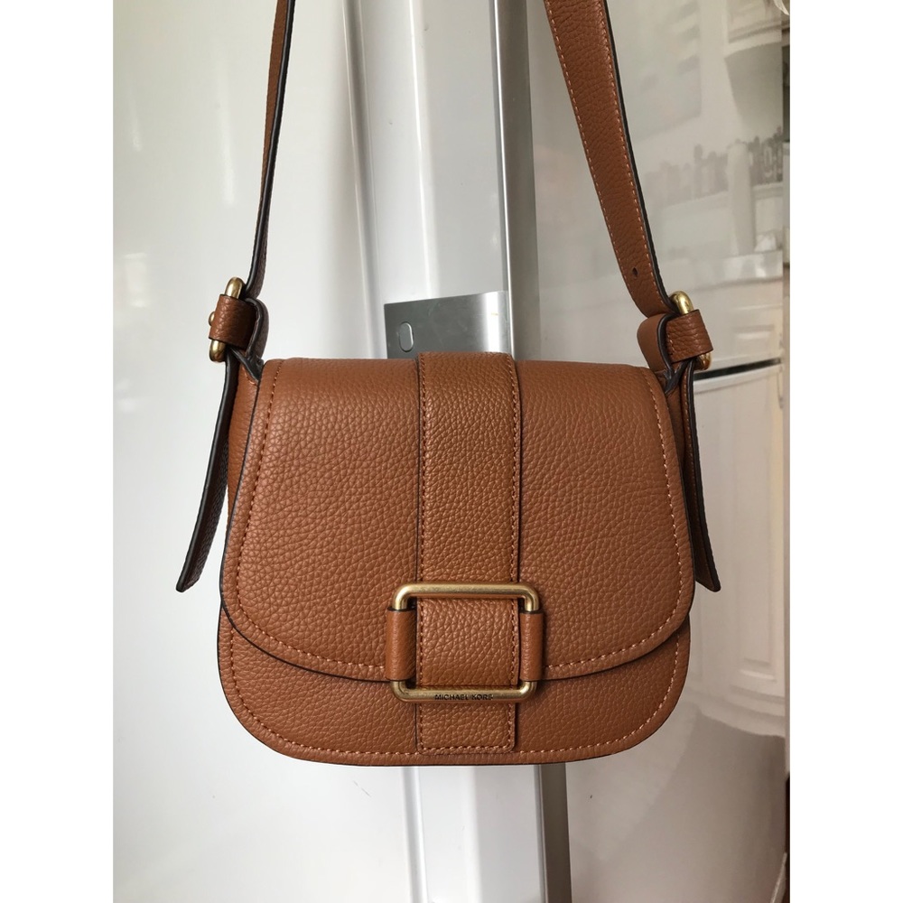 NWT Michael Kors Leather Crossbody Maxine